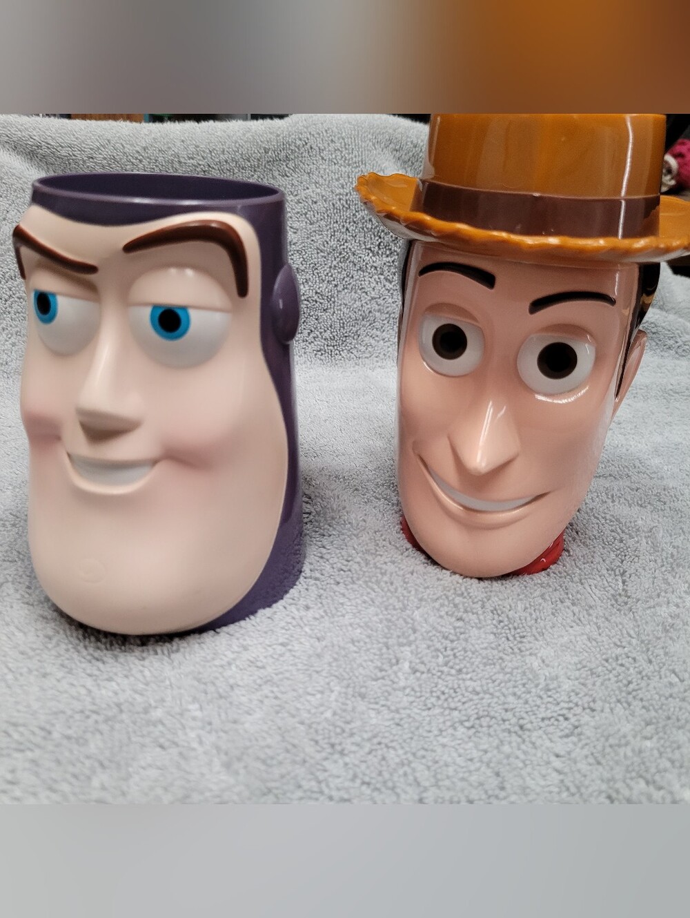 Disney Pixar Toy Story Woody And Buzz Lightyear Cups Mugs - Picture 4 of 16